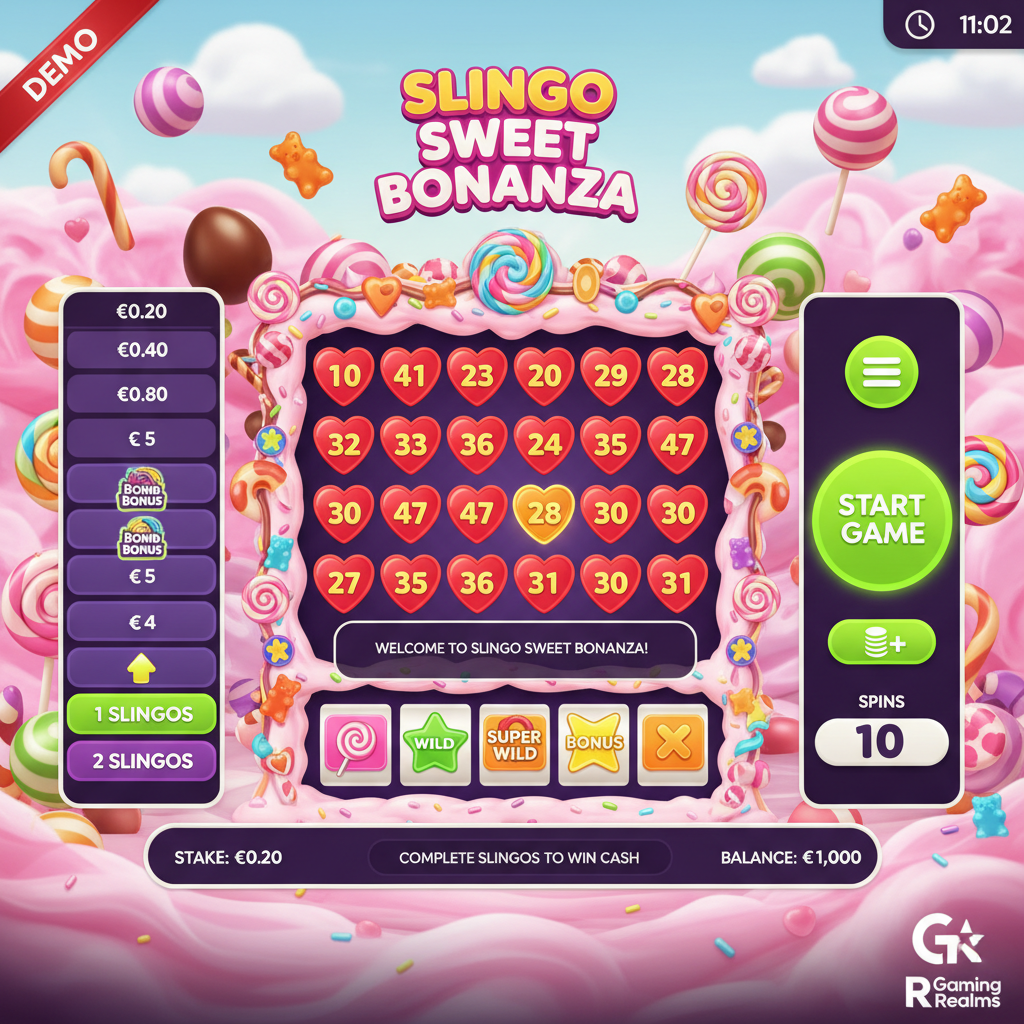 Slingo Sweet Bonanza